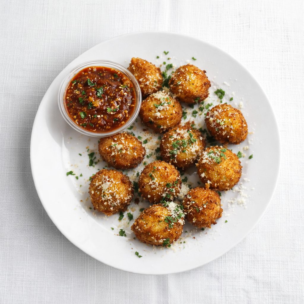 Fried Mozzarella Sticks - 6 piece.
