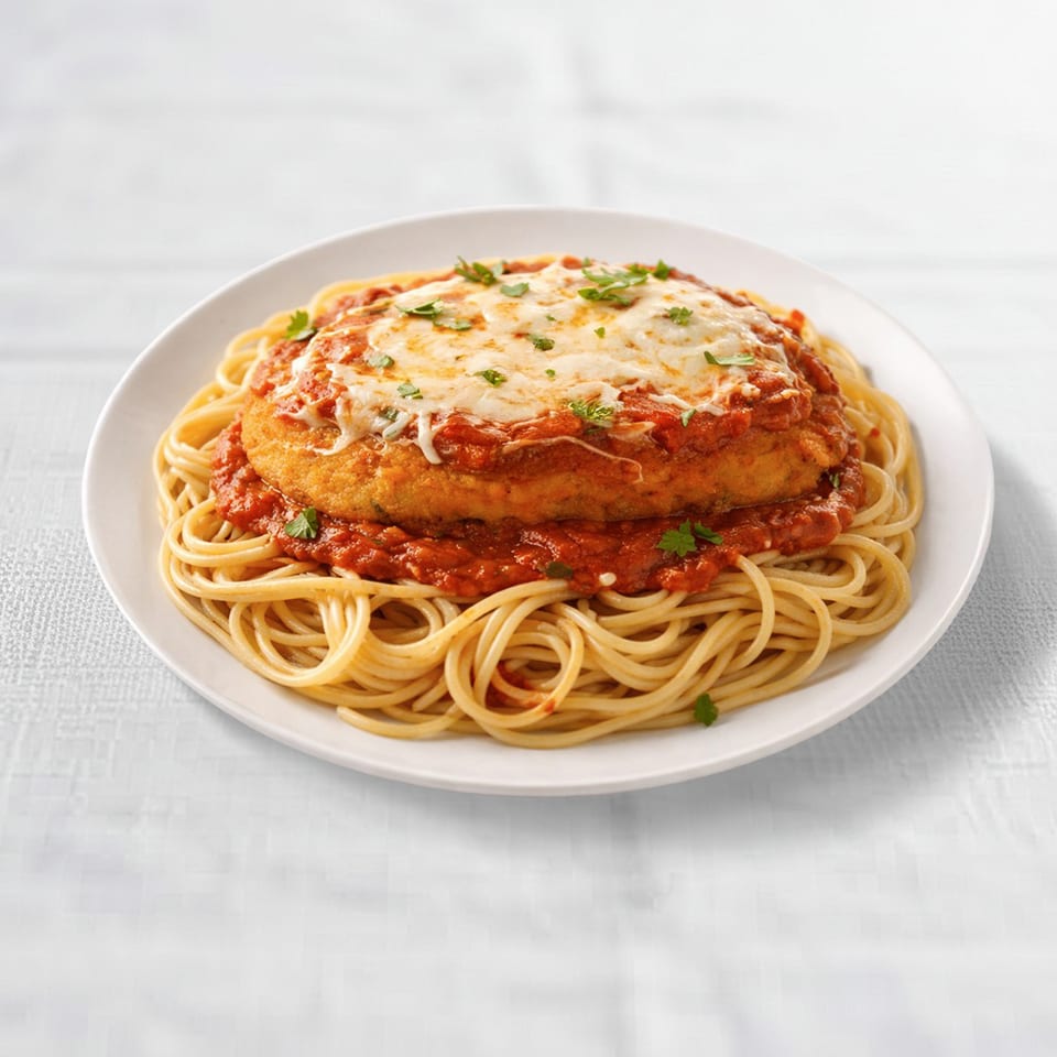 Full Pan Chicken Parmesan.