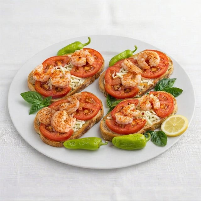 Cajun Shrimp Toast - 4 Piece.