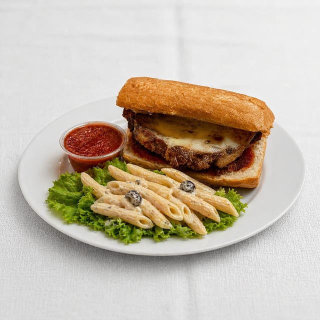 Chicken Poboy - Half.