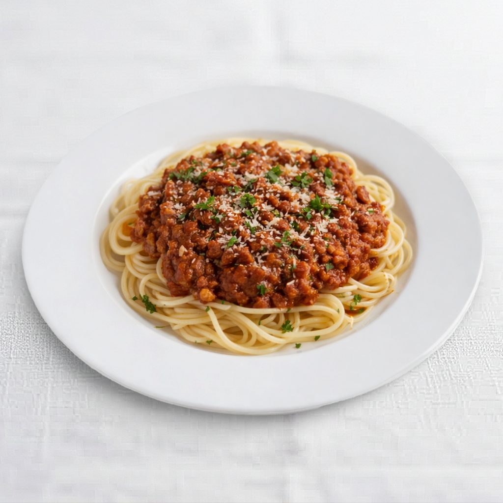 Spaghetti with Meatsauce.